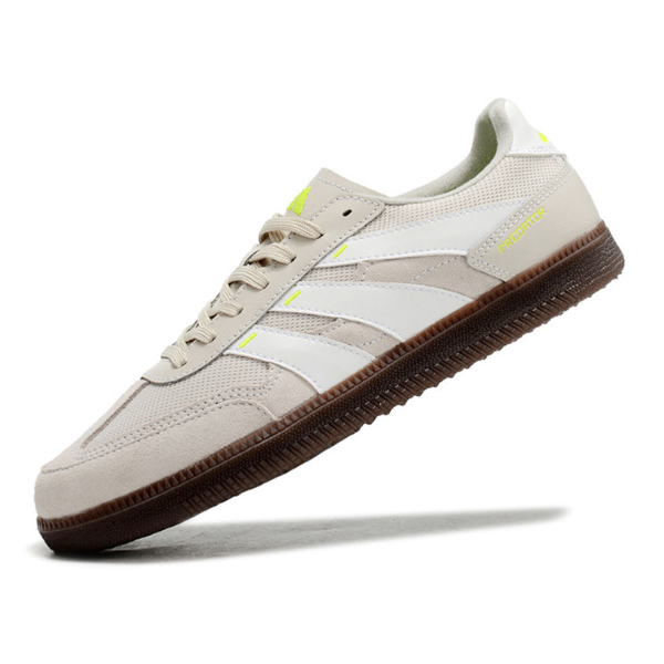 Botas de fútbol sala Adidas Predator 24 League Low IC gris y blanco