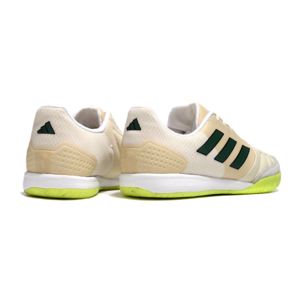 Botas de fútbol sala Adidas Competition Top IC beige y verde