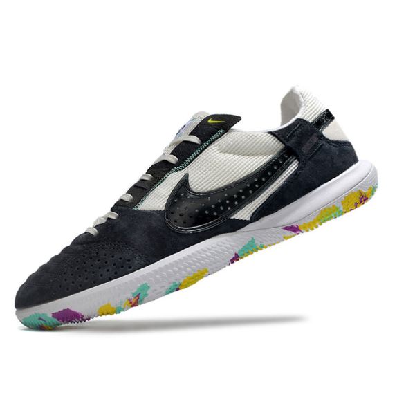 Nike Streetgato IC Black White and Color Indoor IC Football Boot