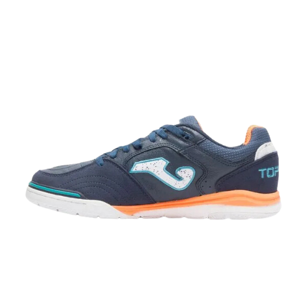 Joma Top Flex Rebound Blue and Orange Indoor IC Football Boot