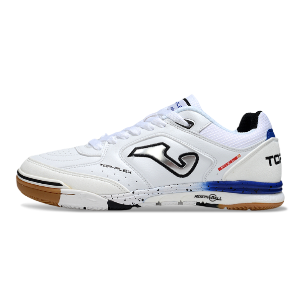 Joma Top Flex Rebound White Indoor IC Football Boot