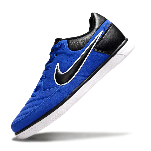 Botas de fútbol sala Nike5 Street Gato IC azul y negro