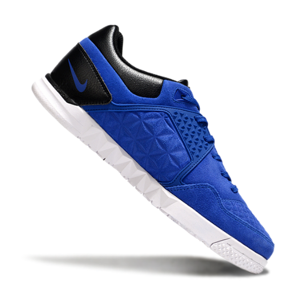 Botas de fútbol sala Nike5 Street Gato IC azul y negro