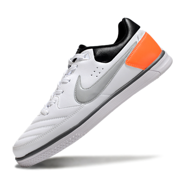 Botas de fútbol sala Nike5 Street Gato IC blancas