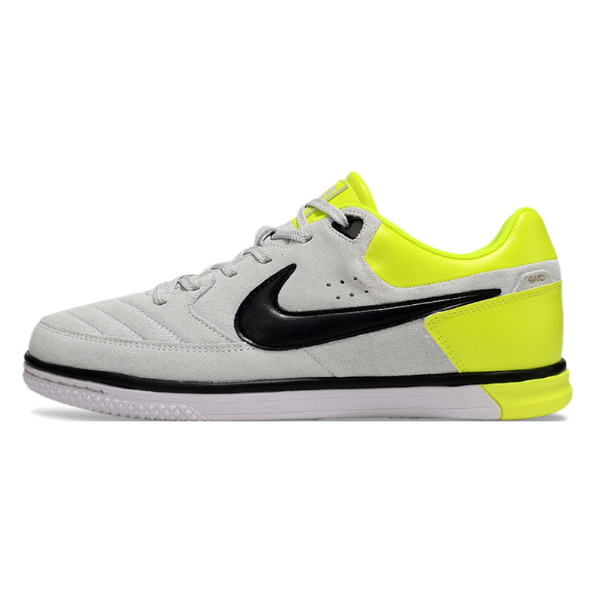 Botas de fútbol sala Nike5 Street Gato IC gris y verde