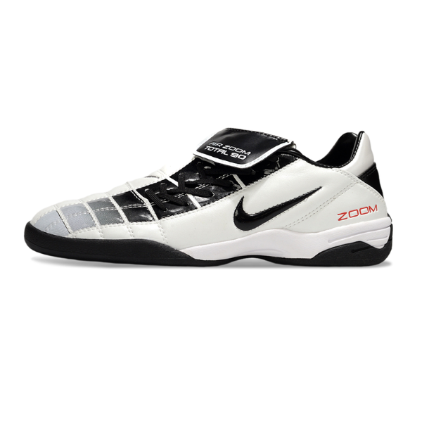 Nike Air Zoom Total 90 III White and Black Indoor IC Football Boot