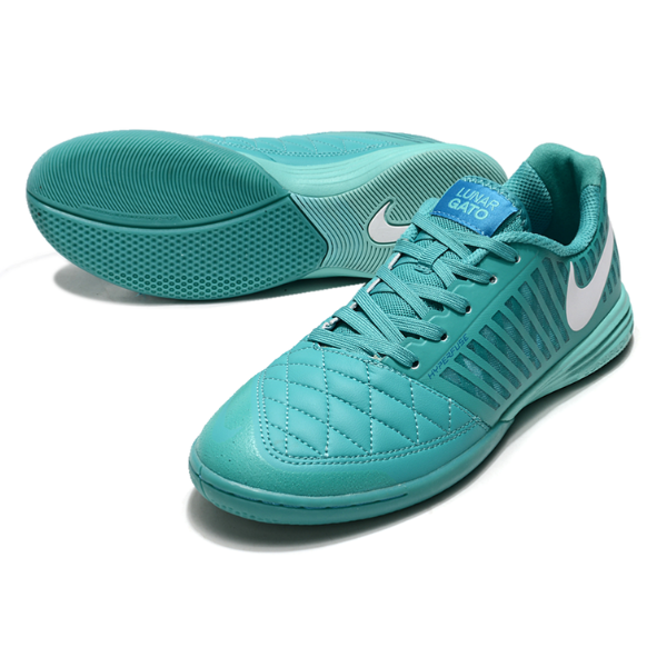 Botas de fútbol sala Nike Lunar Gato II Mad Ambition Pack IC negras y amarillas