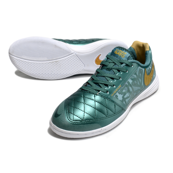 Nike Lunar Gato II IC Green Indoor IC Football Boot