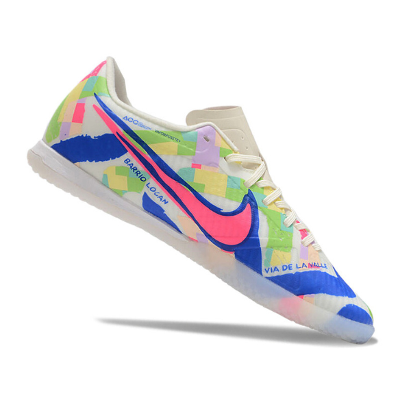 Botas de fútbol sala Nike Vapor 15 Academy SolCal Pack IC blancas y azules