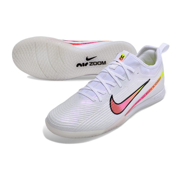 Nike Vapor 15 Pro Zoom Marcus Rashford Pack White and Black Indoor IC Football Boot
