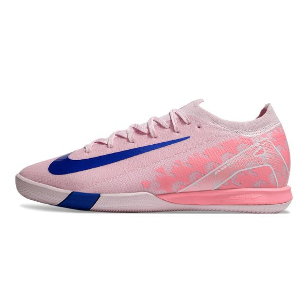 Nike Zoom Mercurial Vapor 16 Elite Pink and Blue Indoor IC Football Boot