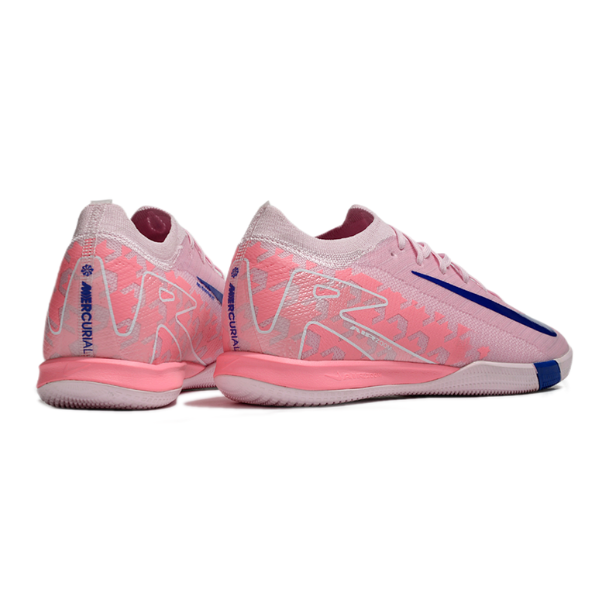 Nike Zoom Mercurial Vapor 16 Elite Pink and Blue Indoor IC Football Boot