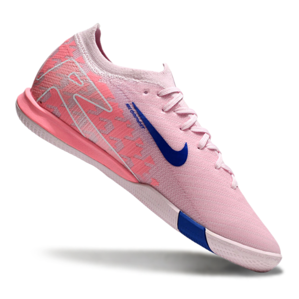 Nike Zoom Mercurial Vapor 16 Elite Pink and Blue Indoor IC Football Boot