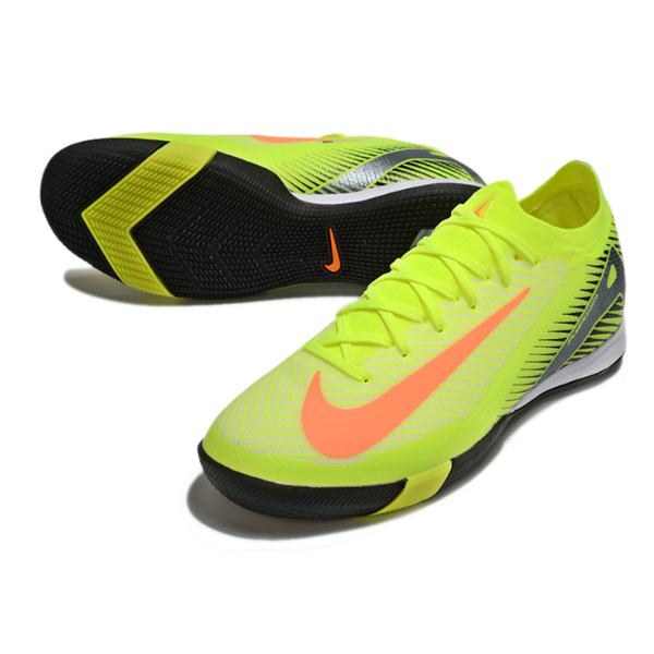 Botas de fútbol sala Nike Zoom Mercurial Vapor 16 Elite IC en amarillo, negro y naranja