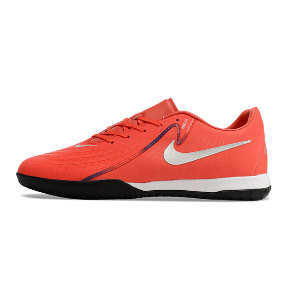 Botas de fútbol sala Nike Phantom GX2 Academy IC sin cordones, color negro y amarillo