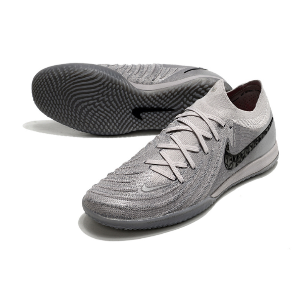 Botas de fútbol sala Nike Phantom GX2 Elite Rising Gem Pack IC, color negro y azul