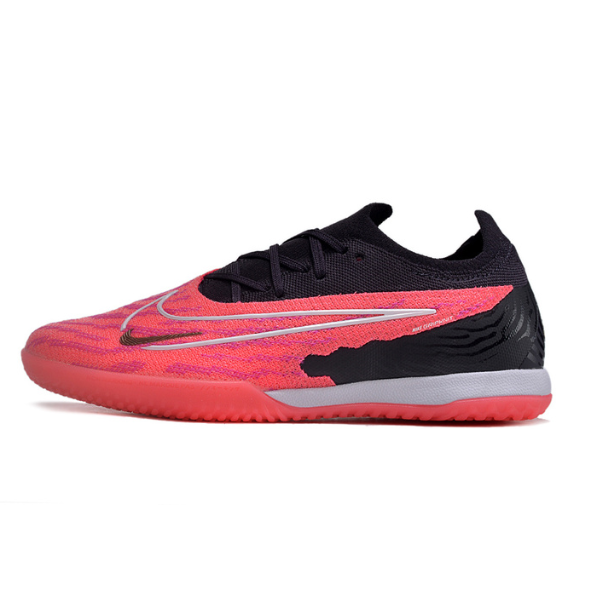 Botas de fútbol sala Nike Phantom GX Elite Laceless Generation Pack IC, color negro y rojo