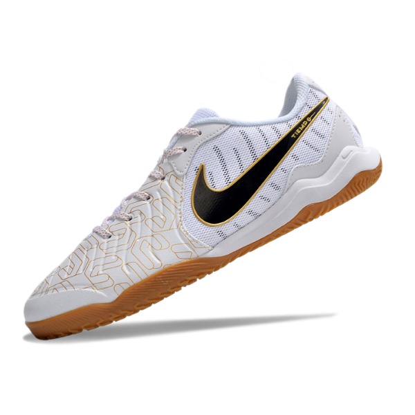 Botas de fútbol sala Nike Tiempo 10 Legend Academy Golden Touch Pack amarillo y negro IC