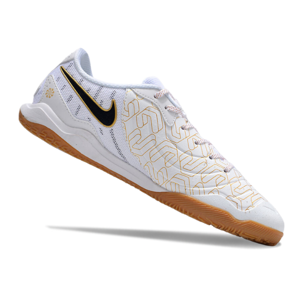 Botas de fútbol sala Nike Tiempo 10 Legend Academy Golden Touch Pack amarillo y negro IC