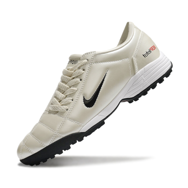 Nike Total 90 III Gray and Black Turf TF Football Boot