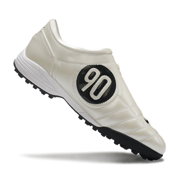 Nike Total 90 III Gray and Black Turf TF Football Boot