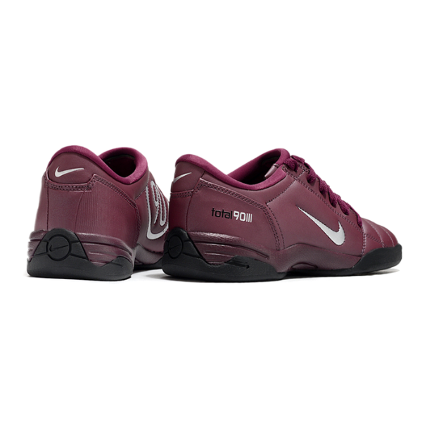 Nike Total 90 III Laceless Red Indoor IC Football Boot