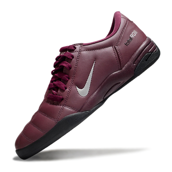 Nike Total 90 III Laceless Red Indoor IC Football Boot