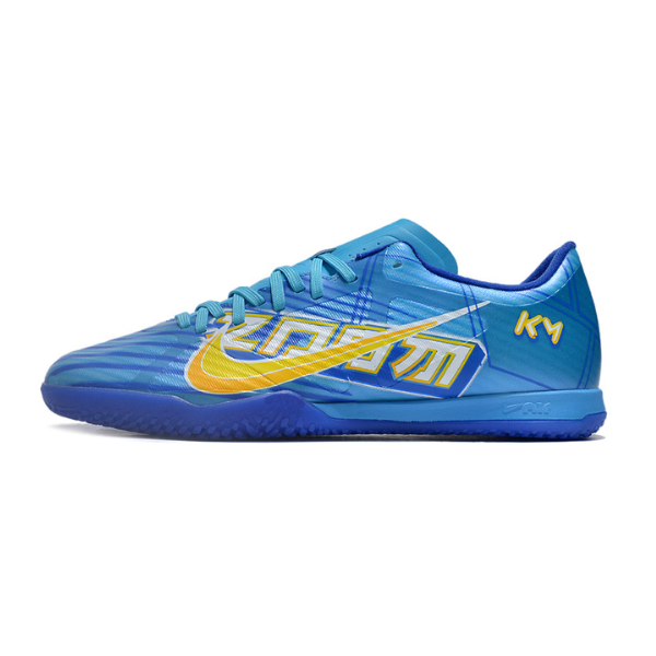 Nike Vapor 15 Academy Mbappe Comic Pack Blue and Yellow Indoor IC Football Boot