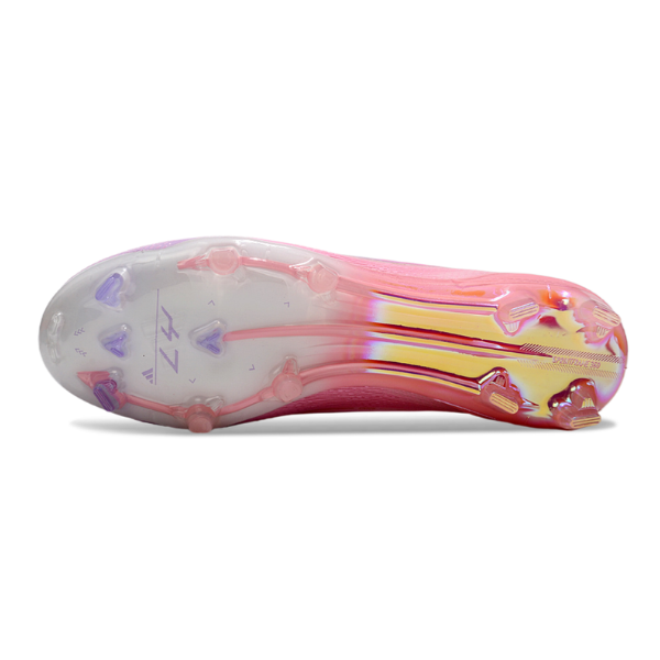 Botas de fútbol Adidas F50 Primeknit Elite Lamine Yamal Pack Firm Ground FG para niños