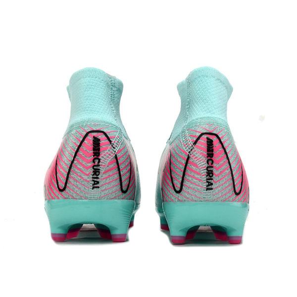 Nike Air Zoom Mercurial Superfly 10 Elite Kids Light Blue and Pink Artificial Ground AG Football Boot