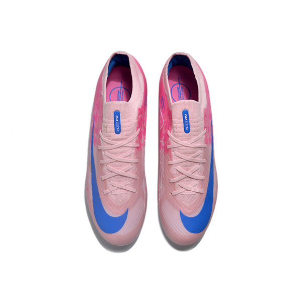 Nike Zoom Mercurial Vapor 15 Elite Pink and Blue Firm Ground FG Kids Football Boot