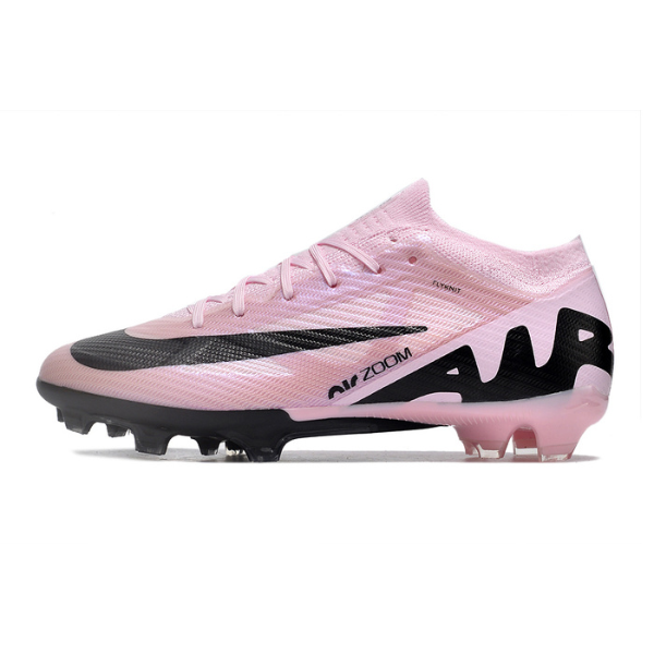 Nike Zoom Mercurial Vapor 15 Elite Pink and Black Firm Ground FG Kids Football Boot