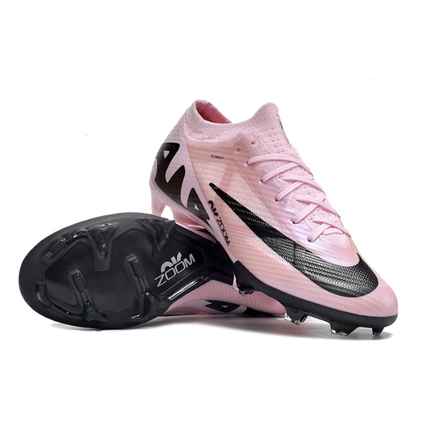 Nike Zoom Mercurial Vapor 15 Elite Pink and Black Firm Ground FG Kids Football Boot