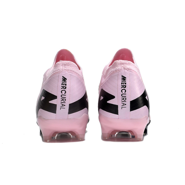 Nike Zoom Mercurial Vapor 15 Elite Pink and Black Firm Ground FG Kids Football Boot