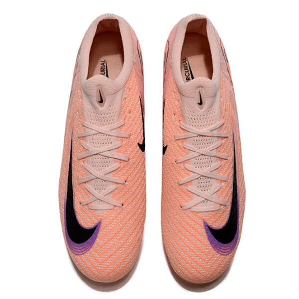 Botas de fútbol Nike Air Zoom Mercurial Vapor 16 Elite naranja para terreno firme FG