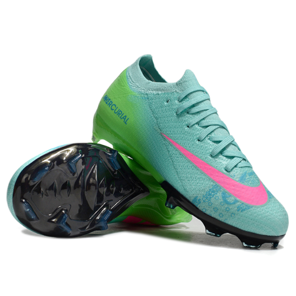 Botas de fútbol Nike Air Zoom Mercurial Vapor 16 Elite Cosmic Speed, paquete de 2, para terreno firme FG, para niños