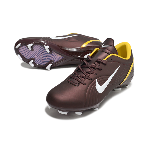 Botas de fútbol Nike Air Zoom Mercurial Vapor 1 Elite para niños, color marrón, para terreno firme FG