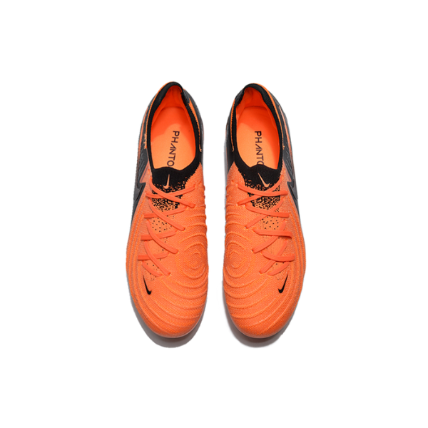 Nike Phantom GX2 Elite Orange and Black Firm Ground FG Kids Football Boot