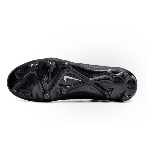 Botas de fútbol Nike Phantom GX Elite DF para niños, color negro, para terreno firme FG