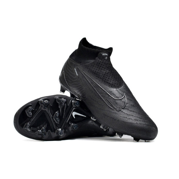 Botas de fútbol Nike Phantom GX Elite DF para niños, color negro, para terreno firme FG