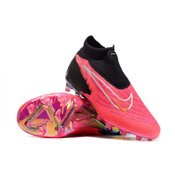 Nike Phantom GX Elite DF Generation Pack Black and Red Firm Ground FG Kids Football Boot
