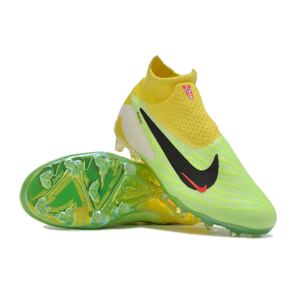 Botas de fútbol Nike Phantom GX Elite DF Haaland Force 9 Pack Firm Ground FG para niños