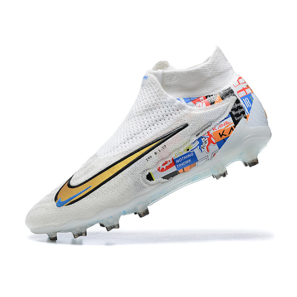 Nike Phantom GX Elite DF White Pack Firm Ground FG Kids Football Boot