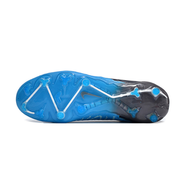 Nike Phantom GX Elite DF Black and Blue Firm Ground FG Kids Football Boot