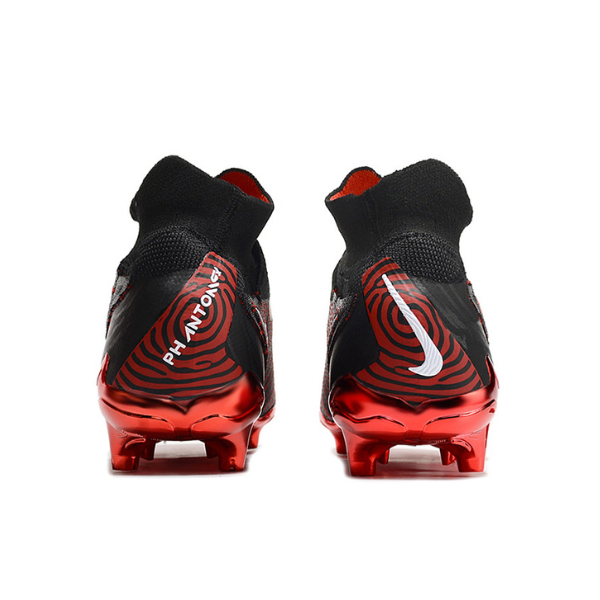 Nike Phantom GX Elite DF Black and Red Firm Ground FG Kids Football Boot
