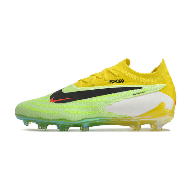 Nike Phantom GX Elite Haaland Force 9 Pack Black and Yellow Firm Ground FG Kids Football Boot