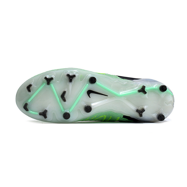 Nike Phantom GX Elite Green and Black Firm Ground FG Kids Football Boot