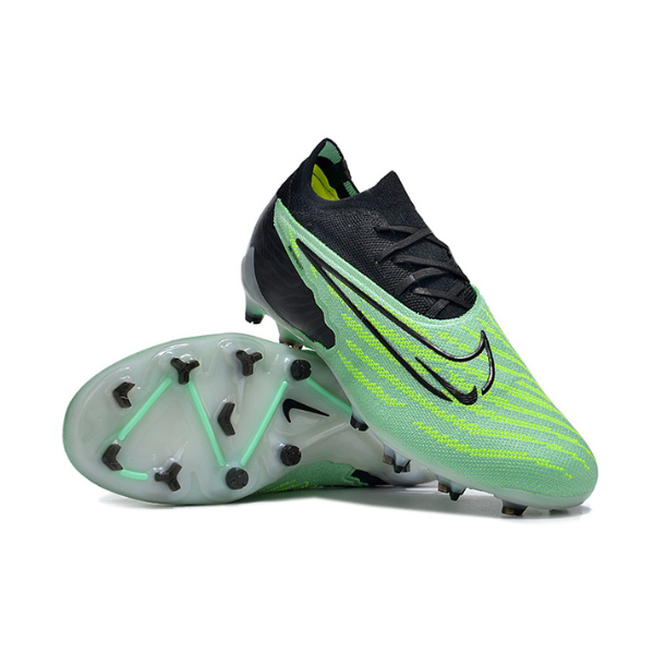 Nike Phantom GX Elite Green and Black Firm Ground FG Kids Football Boot