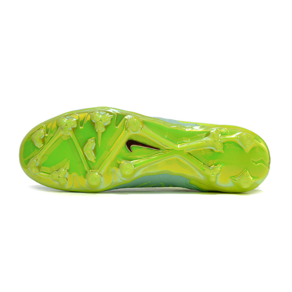 Nike Phantom GX Elite Green and Pink Firm Ground FG Kids Football Boot