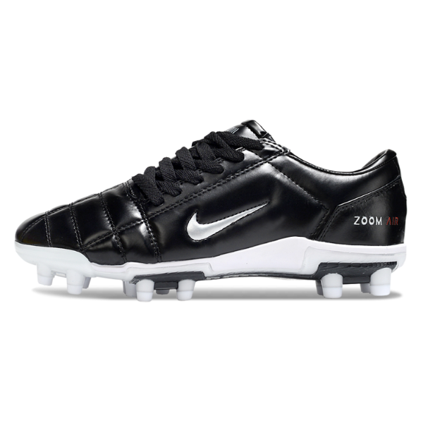 Botas de fútbol Nike Total 90 III Firm Ground FG para niños, color negro